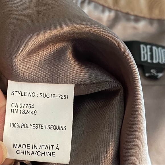 Beautiful Bedo brand sequin skirt. Pretty gold colour. - Picture 6 of 6